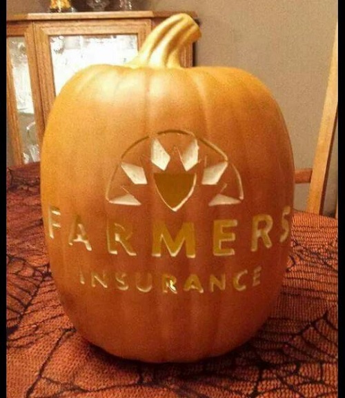 Farmers Insurance Pumpkin Painting Event
