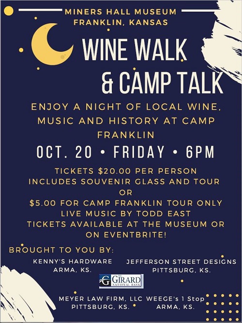 Wine Walk & Camp Talk