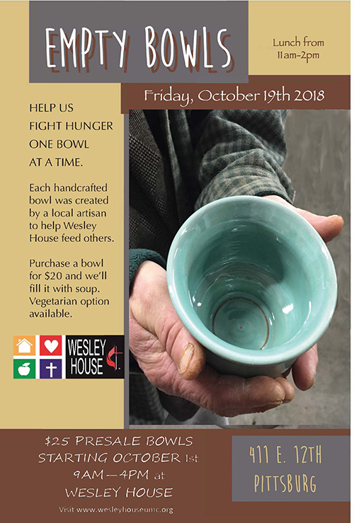 3rd Annual Empty Bowls Event