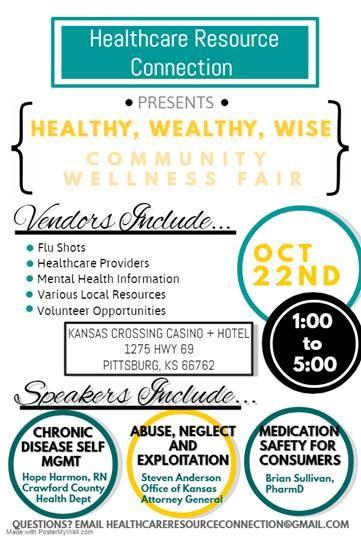 Healthy, Wealthy, Wise Community Wellness Fair